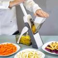 Pump-n-Slice Dicer & Slicer Multifunctional Vegetable Chopper, Manual Vegetable and Fruit Slicer for Household Kitchen, Julienne, Matchstick and Dice Cuts Food Chopper Dicer and Slicer. 
