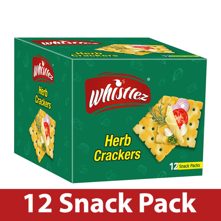 Whistlez - Herb Crac-ker Snack Pack