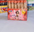 Chatni ball sticks dakaar , sugar coated saunf and laal pari chat masala chooran. 