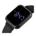 Smart Touch LED Watch For Men High-Quality Magnetic Strap Watch For Boys Stylish Watch For Office/College Boys. 