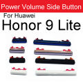 For Huawei Honor 9 Lite 9X 9i Power Volume Side Buttons Power On Off Volume Side Keys For Honor 9lite 9i 9X Replacement Parts. 