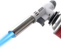 Kitchen Torch plus Cylinder Professional Handheld Multi-Purpose Torch Blow Lighter Crème Brulee Cooking BBQ Baking DIY Soldering Metal Torch Flame Welding Gas Ignition LighterFor Camping Hiking Portable. 