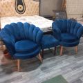 customize Royal bedroom chairs set 10 years guarantee foam and structure imported fabric all colours customize available. 
