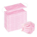 Disposable  Face Mask Light Pink 3 Protective Layers, Nose Pin Cover Pack of 25pcs For Kids. 