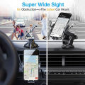 Dashboard Car Phone Holder【360° Widest View】9in Flexible Long Arm, Universal Handsfree Auto Windshield Air Vent Phone Mount 2023. 