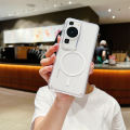 Transparent Shockproof Acrylic Magnetic For Magsafe Case For For XiaoMi Mi 14 13 12 11 Ultra 12S 13T Pro Camera Protection Cover. 