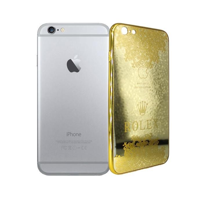 Iphone 6 Plus/6S Plus Gold Platted Pouch Mobile Pouch