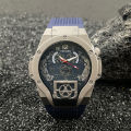 【The hottest this year】 Arrival Jason Stanson Same Style Men's Watch Fashion Trend Silicone Quartz Watch. 