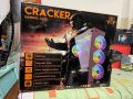 CRACKER GAMiNG PC CASE BLACK WiTH AA-111 RGB FAN. 