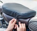 Motorcycle Seat Cushion for Comfortable Travel - Universal Size. 