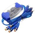 4-Channel Rca Audio Noise Filter Suppressor Ground Loop Isolator Car Stereo 50W. 