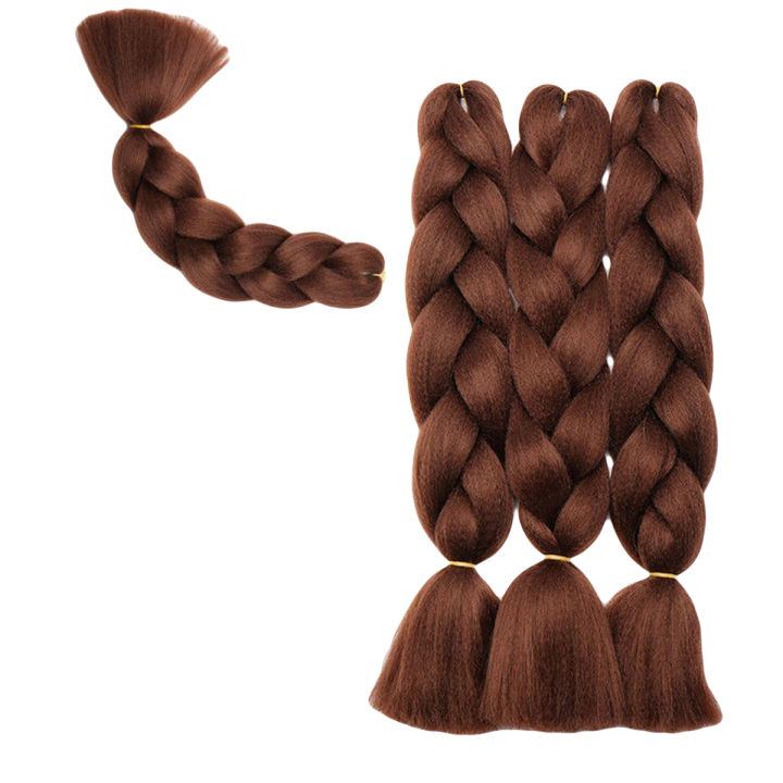 24  Jumbo Hair Extensions Braiding Hair Straight Box BraiFor Girl