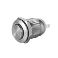 High Round 250V Waterproof Push Button Switch Metal Momentary 12mm. 