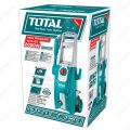 TOTAL Pressure Washer 2000 Watts 150 Bar Commercial with INDUCTION Motor with Shampoo Bottle n Wheels - TGT11226. 