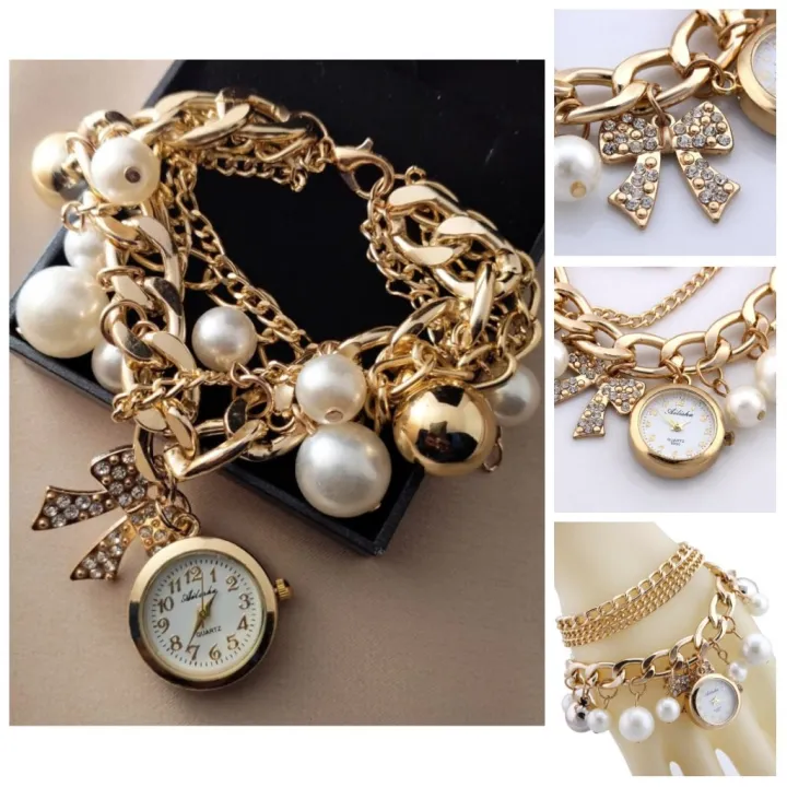 Luxury%20Gold%20Pearls%20Crystal%20Analog%20watch%20and%20Bracelet%20Watch%20For%20Women%20&%20watch%20for%20girls%20-%20Image%203