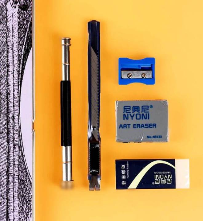 NYONI%20Professional%20Sketching%20Set%20&%20Sketch%20And%20Drawing%20Kit%2029%20Pcs%20-%20Image%207