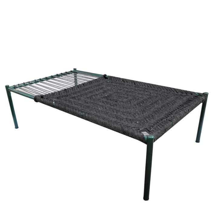 Fixed Bed - Blue(Fixed Iron Charpai)