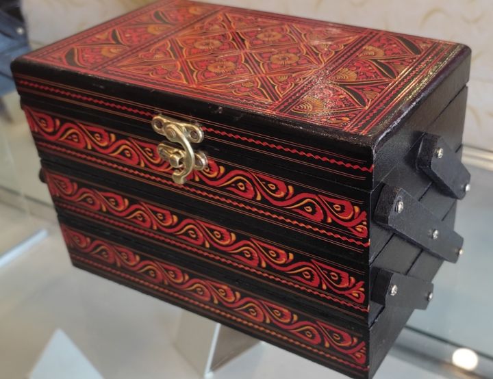 Wooden Jewelry Box Jewelry Box Organizer Gift for Women Girls