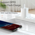 Original Oppo Usb Type C Cable Supervooc Vooc Fast Charging Data Kabel 1m Reno7 Pro 5g 8 6 5 4 Find N X5 Lite X3 F19 Pro+ Find X3 Pro / Find X3 Neo / Find X3 / Find X2 Pro / Find X / A74 / A73 / A94 / A94 5G / A95 5G / Reno6 Pro 5G / Reno6 5G / Reno6 Pro+. 