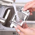 Multifunctional Egg Cutter Stainless Steel Cutting Egg Slicer Hard Boiled Eggs Slicing Gadgets Kitchen Accessories. 