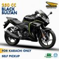 Super Power Sultan SP 250cc  Black (Karachi Only) 7-10 working days. 