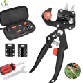 Professional Grafting Tool Kit With Box - Heavy Duty Imported Nursery Garden grape vine Graft Tool Cutter -   Farming Pruning Shears Grafting Scissor Fruit Tree Secateurs Pruning Luxury Cutting Knife Garden Tools Hand Tool. 
