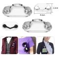 Techmanistan Random Color - Multipurposed Magnetic Hooks For Glasses, Magnetic Hang Eyeglass Holder Pin, Portable Clothes Magnet Clip, Glasses Brooch Clips Badge Pin Accessories Holder Card Holder, Tee-shirt hook For Glasses Clips. 