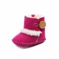 Baby Girl Shoes Boys Toddler Snow Boots Winter Warm Soft Sole Infant First Walkers Skidproof Newborn Plush Boots Shoes 0-18M. 