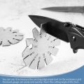 Bevel Gauge Round Shape 15-120° for Measuring Angle. 