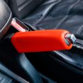 Universal Silicone Car Anti-Slip Parking Hand Brake Grips Sleeve / Wavy Handbrake Handle Cover / Auto Interior Decor Accessories / Car Knob Sleeve Protector Case. 