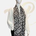 SMOKEY GREY FENDI Scarves | Posh n Luxe. 