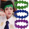 Anime Jojo Bizarre Adventure Headband Cosplay Rohan Kishibe Headwear Party Costume Hair Band Props. 