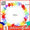 HelloWorld Artificial Flower Crown Fine Workmanship Hula Accessories Hawaii Wreath. 