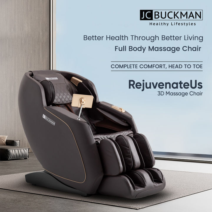 JC Buckman RejuvenateUs 3D Massage Chair with 18 Auto Programs and SL