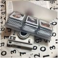 Photo Album 3 inch transparent photo album used for 84 Polaroid mini business card holder storage bags photo album interstitial photos Movie tickets Idol Cards polaroid album. 
