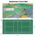 Maxx Badminton Sport floor / BWF badminton Approved court floor / Badminton Floor Mats. 