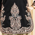 Bin Najeeb Women’s Black Embroidered 2-Piece Suit – Premium Quality Casual & Formal Wear. 