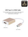 USB3.1 Type C TO HDMI Converter. 