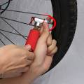 Compact CO2 Bike Tire Inflator Aluminum Alloy MTB Mountain Bicycle Tyre Pump for Presta and Schrader. 