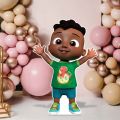 Customize BIG DECOR Cody cutouts party decor cutouts birthday decor centerpieces cartoon character tabletop birthday coco melon theme. 