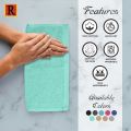 Face Towel Gym Towels - Light Weight, Super Absorbent, and Soft Towels- Ideal for Face, Gym, and Travelling Towel set of 12 - Size12x12 Inches. 