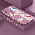 Tecno Spark 5 Air/Spark 6 Air Cute Cartoon Hello Kitty For Girls Square Edge Pattern Casing Plated Phone Shell Luxury Plating Soft Phone Case. 