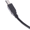 USB 2.0 Type B Male to Type B Female Printer Extension Cable With Panel Mount. 