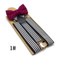 SHOWERSMILE Bow Tie Suspenders Men Plaid Mens Suspenders Braces for Trousers British Vintage Women Shirt Suspender Pants 3.5cm. 