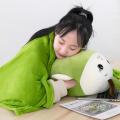 Pillow quilt dual-use pillow folding air-conditioning blanket car cushion pillow three-in-one office nap artifact. 