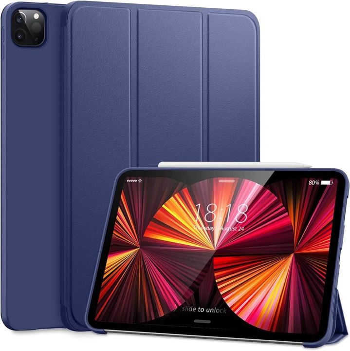 Tri%20Fold%20Book%20cover%20for%20iPad%20Pro%2013%20Inch%202024%20M4%20Chip%20smart%20case%20book%20cover%20with%20Pen%20Holder%20-%20Image%203