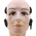 MeterMall Nose Guard For Broken Nose Face Shield Masks Adjustable & Clear Protection For Men Women Soccer Basketball Sports Protect. 