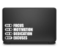 Motivation Quote Switch Vinyl Decal Laptop Sticker, Laptop Stickers | Laptop Stickers For Boys And Girls | Stickers For Laptop | Motivational Stickers For Laptop | Laptop Stickers For Programmers And Programming. 