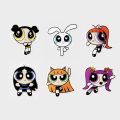 Kpop Idol Newjeans Bunnies The Powerpuff Girls Acrylic Phone Holder Griptok Phone Grip Telescopic Support. 