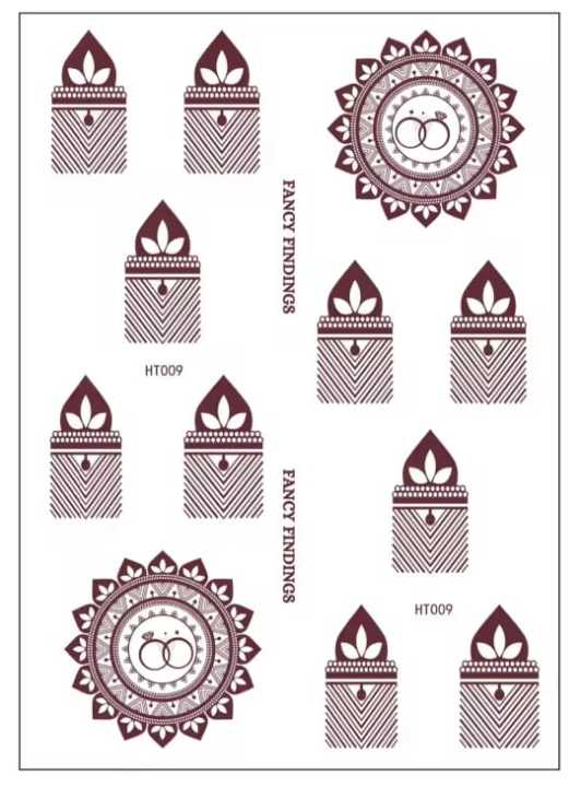 Fashion%20Stickers%20Temporary%20Water%20Proof%20Henna%20Tattoos/%20Mehndi%20Stickers%20-%20Image%203